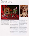 Polaroid brochure for colour and sepia materials