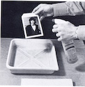 Toning a Polaroid print