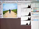 16 bit image with smooth histograms