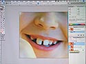typical kid smile...