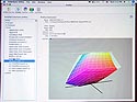 skimpy gamut of sRGB (based on HDTV standard)