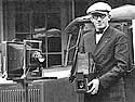 Harold Graves and the cameras he used to shoot subject matter for the postcards