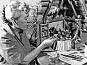 Florence Thomas creating a scene