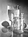 glasses and eggs by Josef Sudek