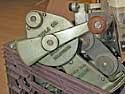 Moviola film counter - crank arm