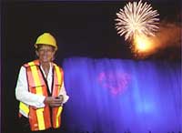 Superman at Niagara