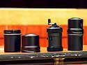 Curta model 1 with case open (left) and closed (right)