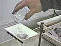 fixing the developed plate with 'hypo'