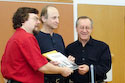 Lewko Hryhorijiw, Rafael Goldchain, and Felix Russo