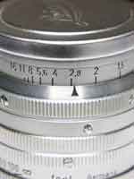 Summarit 5cm lens taken with the NEX5 and its kit lens