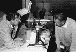 Antique eye examination instrument