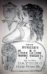 Ad for Bunker's Cheap (Tintype) Gallery