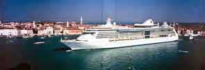 Tourist Cruise Ship
