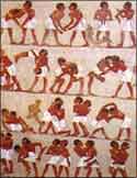 Egyptian wrestlers