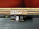 Graflex logo on the brass body trim