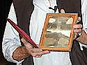 holding the full plate daguerreotype