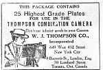 label on package of tintypes