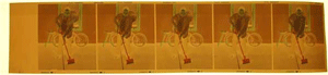 This is negative of one exposure with 3D Magic Camera