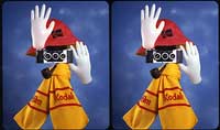 you can view this portrait in stereo